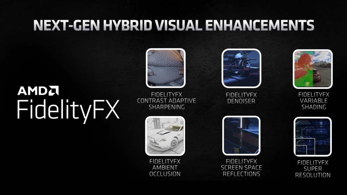 AMD Fidelity FX super resolution