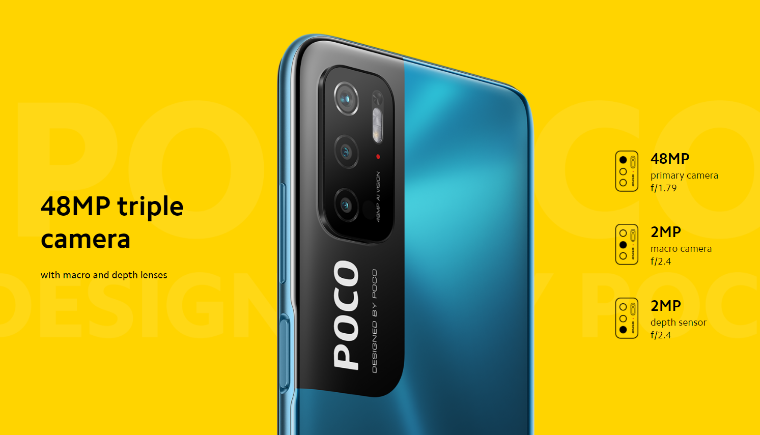 Poco M3 Pro 5g cameras