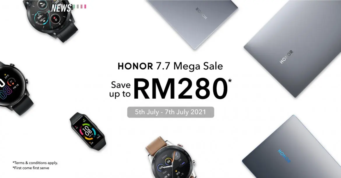 HONOR 7.7 sale 2021