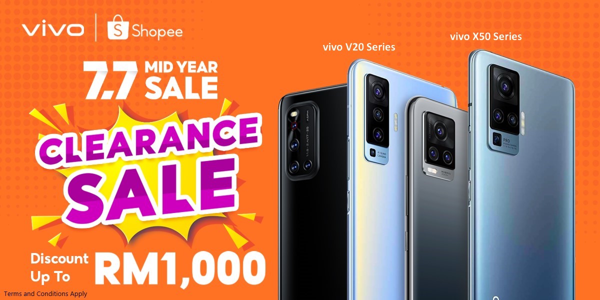 vivo shopee 7.7 sale 2021