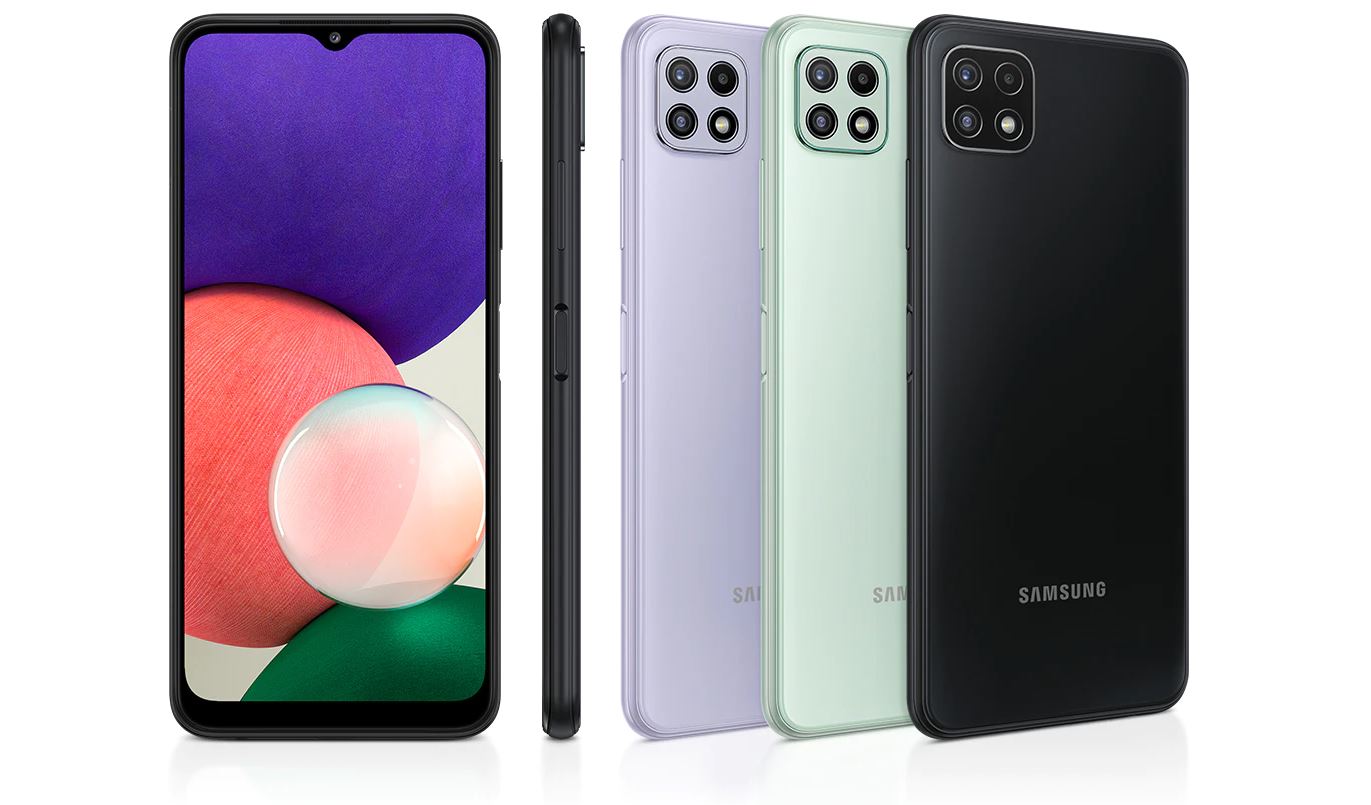 Samsung galaxy a22 colours