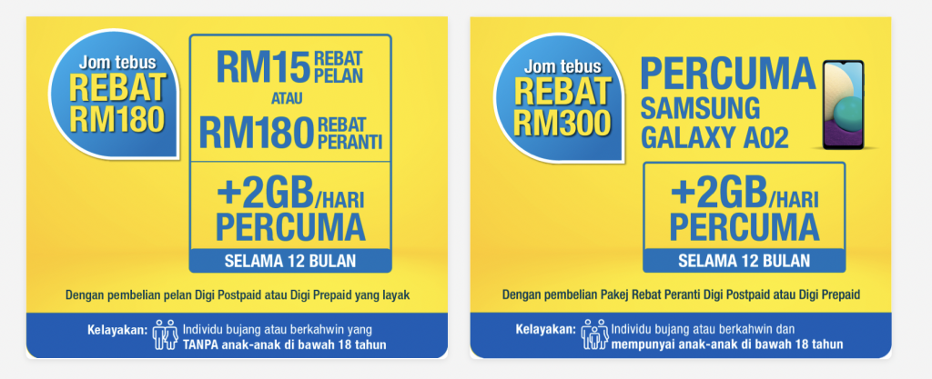 Digi b40 free phone Semakan Permohonan