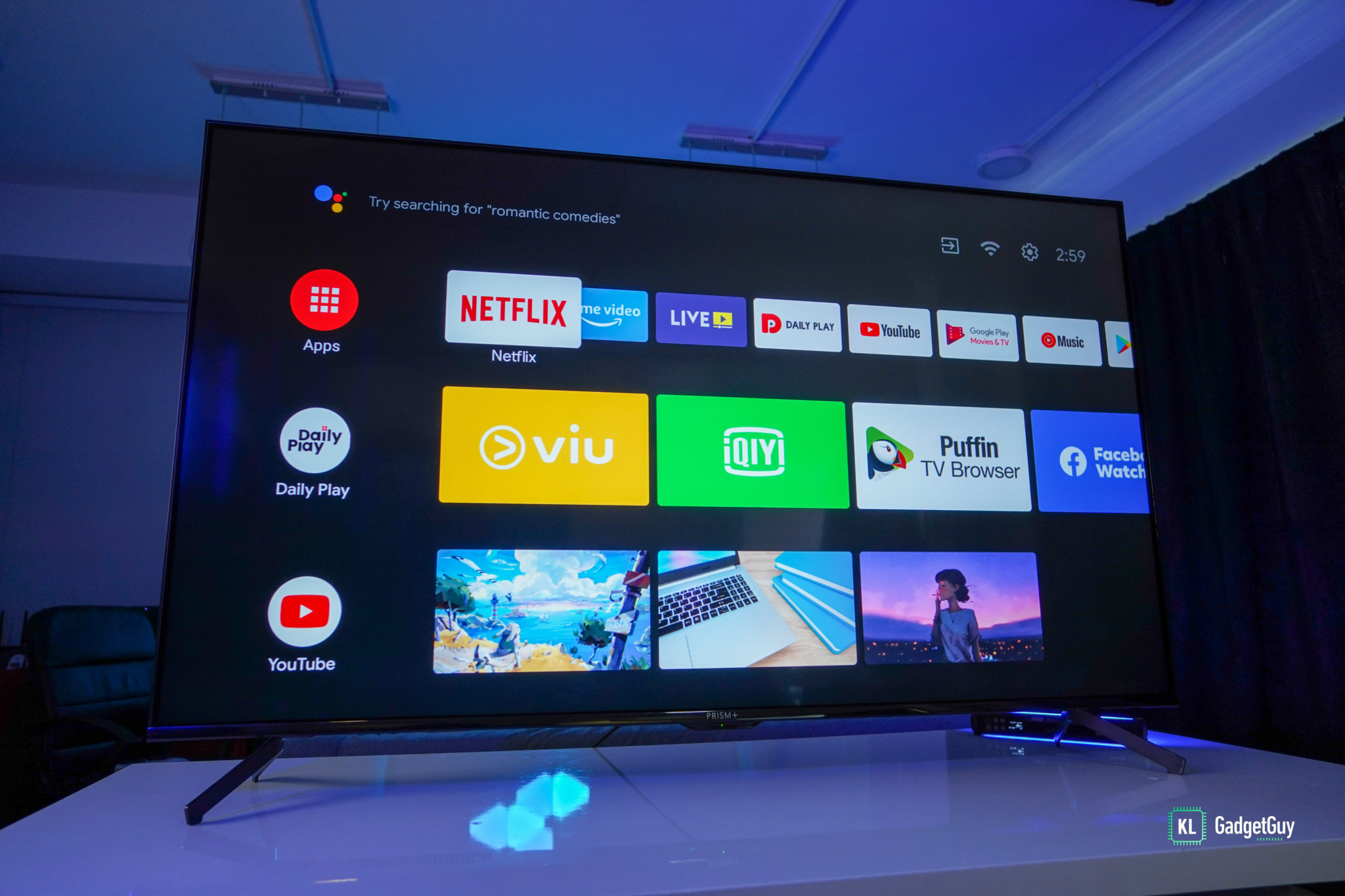 PRISM+ Q55-QE Review: Best 4K TV under RM2,500? - KLGadgetGuy