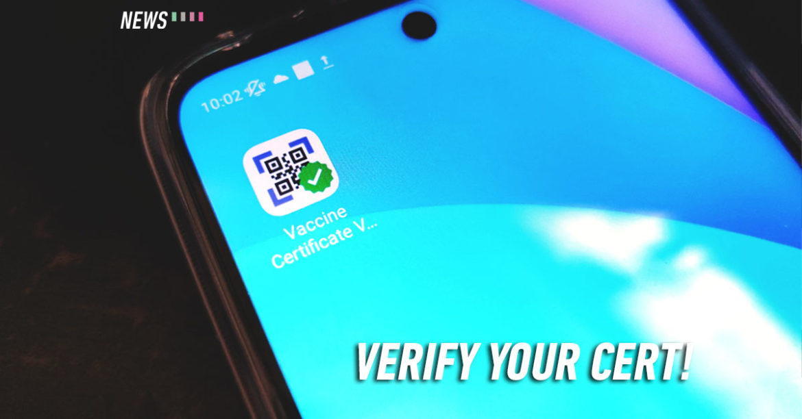 vaccine certificate verification app