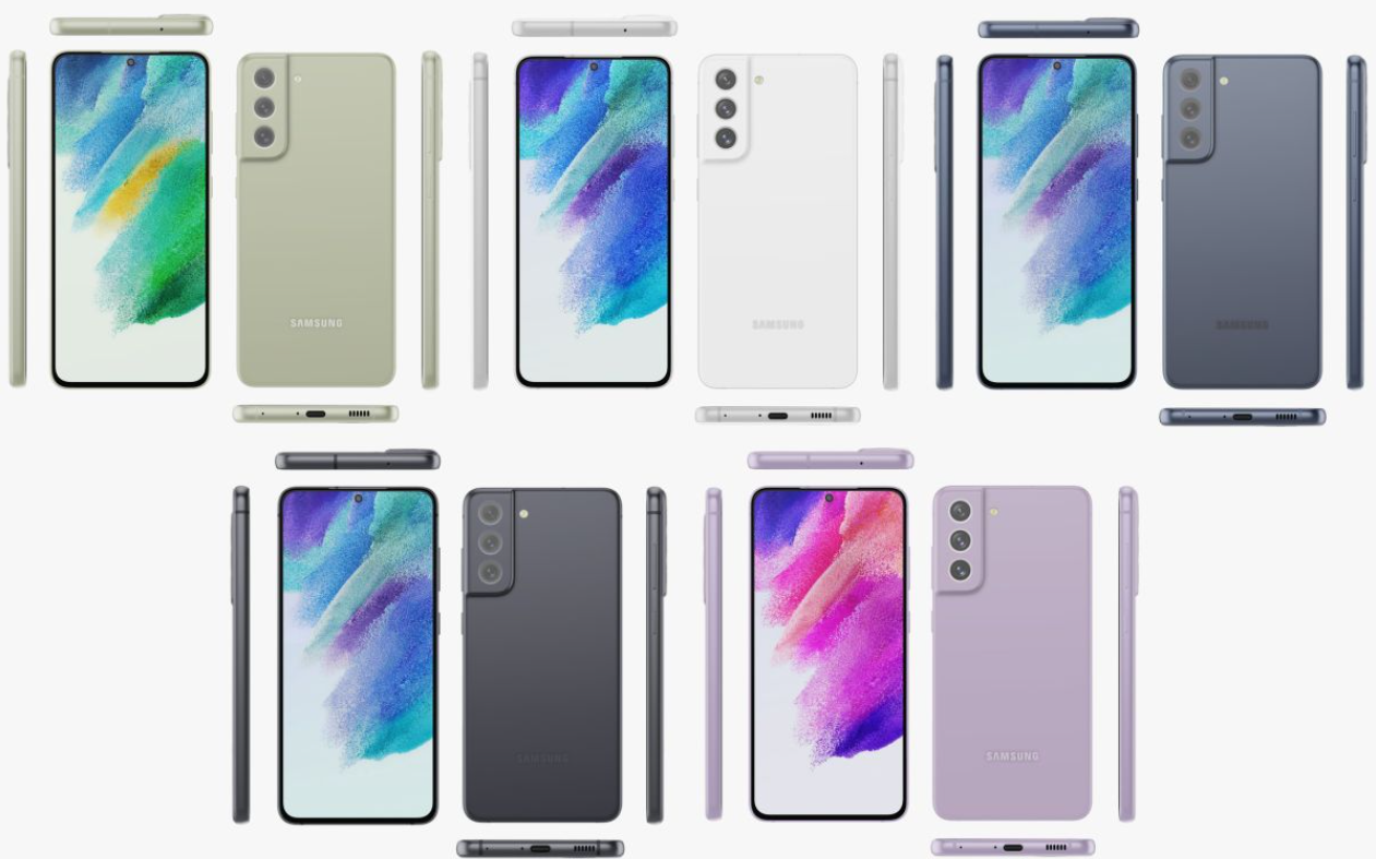 Samsung galaxy s21 fe colours