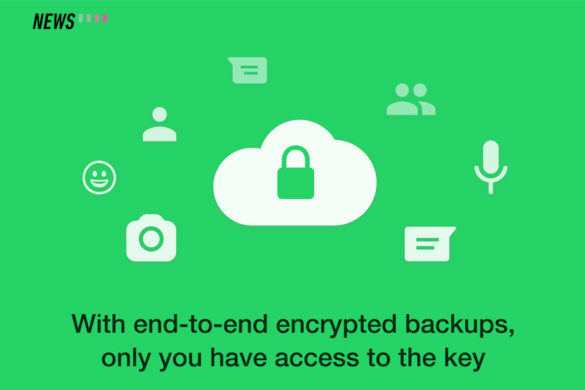 whatsapp end to end encryption cloud backup