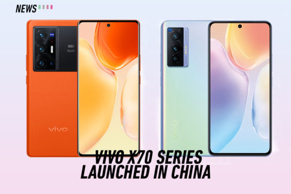 vivo x70 launch china