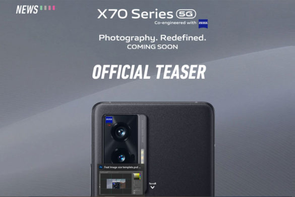 vivo x70 teaser