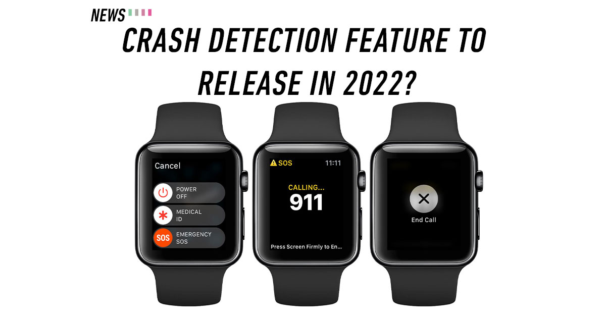 Apple evidently has plans to add crash detection to their devices next