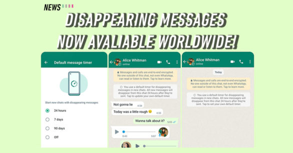 Disappearing Messages Feature Image