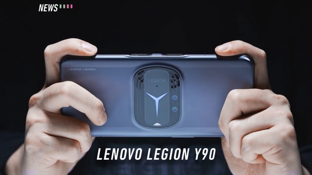 Lenovo teases design for gaming smartphone Legion Y90 - KLGadgetGuy