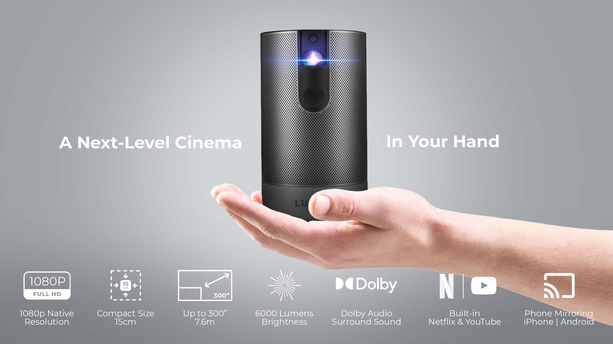 LUMOS introduces ATOM Portable Projector – 1080p Resolution with 6000 Lumens Brightness for RM2,999 thumbnail