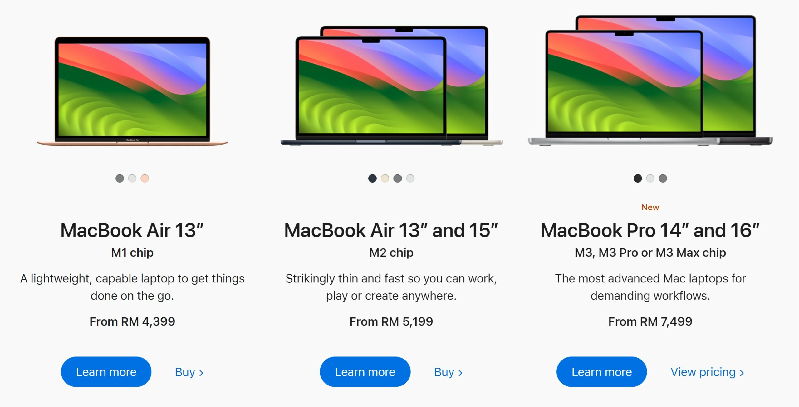 Apple updates its 14-inch and 16-inch MacBook Pros with new M3 chips