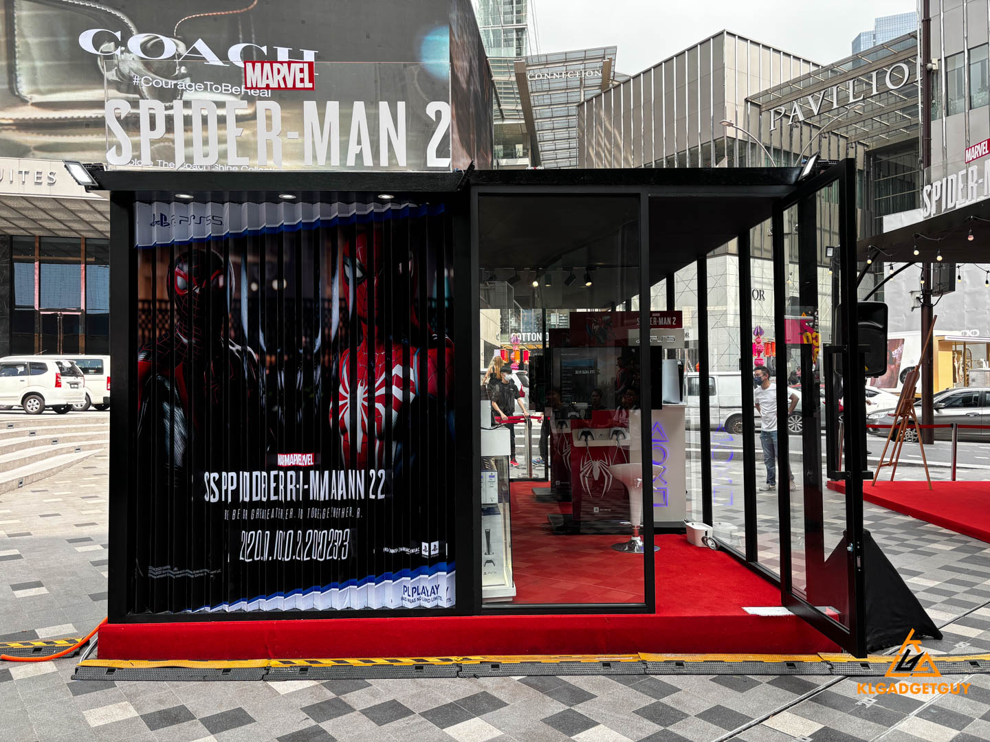 Marvel s Spiderman 2 launches with pop up store at The Starhill KL