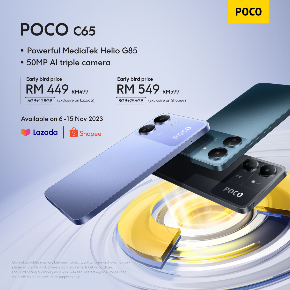 Xiaomi Poco C65 8GB 256GB Black