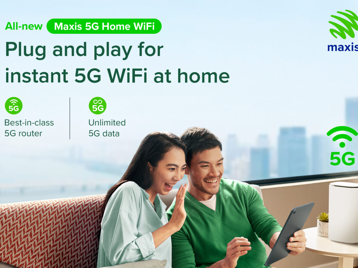 Maxis introduces new 5G Home WiFi plans from RM69 month KLGadgetGuy