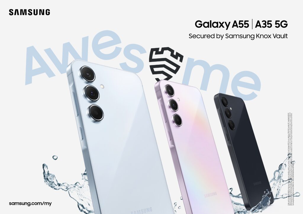 Galaxy A55 and A35