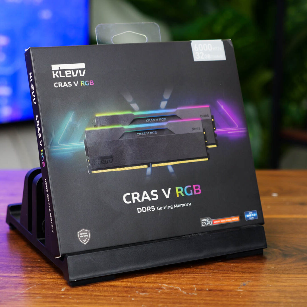 klevv DDR5-7200 CRAS V RGB 24GB×2 KLEVV unveils CRAS V RGB ROG Certified DDR5-7200 RAM with