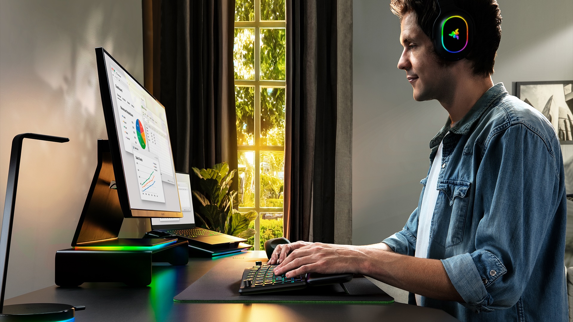 Modern Razer Razer Pro Type Ergo Launched: Ergonomic Wireless Keyboard with AI ...