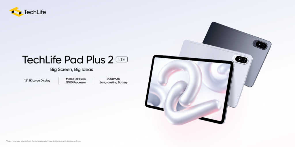 TechLife Expands Ecosystem in Malaysia With New Pad Plus 2 Tablet, Smart Watch L2 and Wireless Earbuds+ 2
