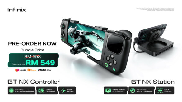 Infinix GT NX Controller and GT NX Station Malaysia pre-order bundle