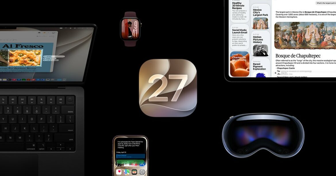 iOS 27 overview on iPhone
