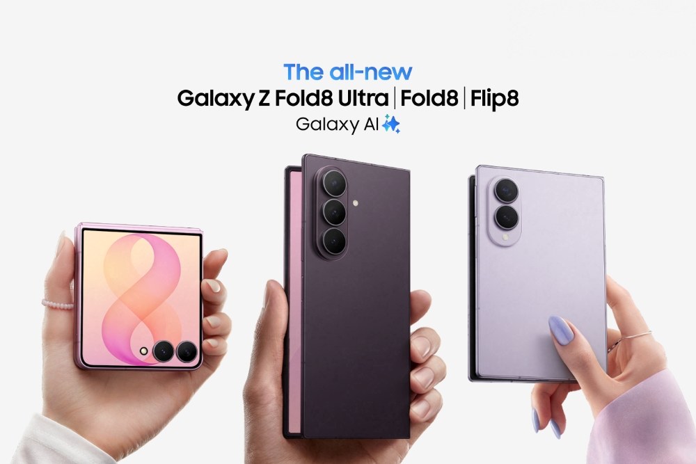 Samsung Galaxy Z Fold8 Ultra, Fold8 and Flip8 lineup