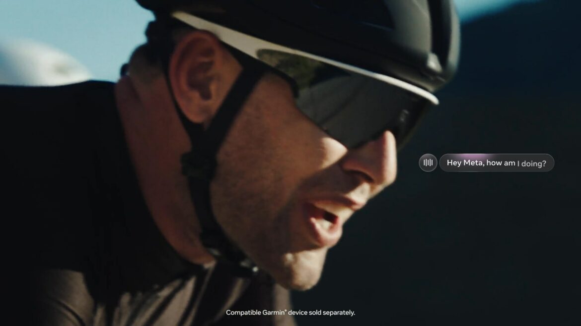Oakley Meta Vanguard AI glasses in white and black finishes