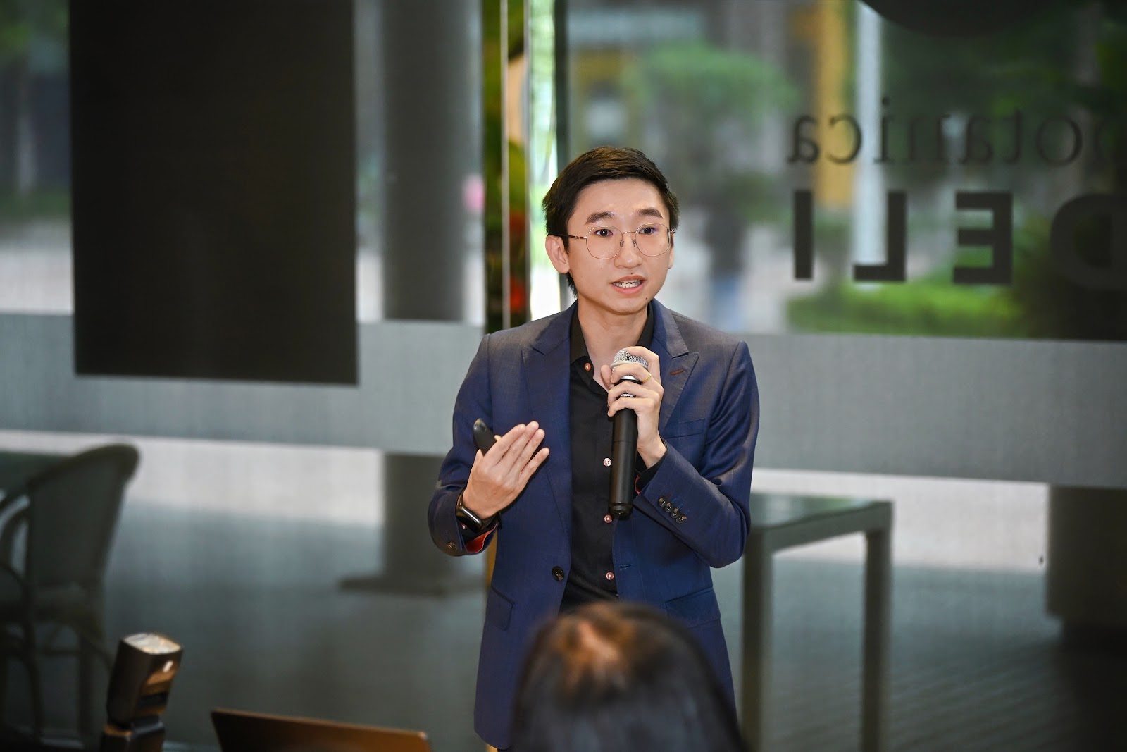 Jason Sin, Synology Malaysia Country Manager, speaking about ransomware recovery and AI data security at the 2026 press event